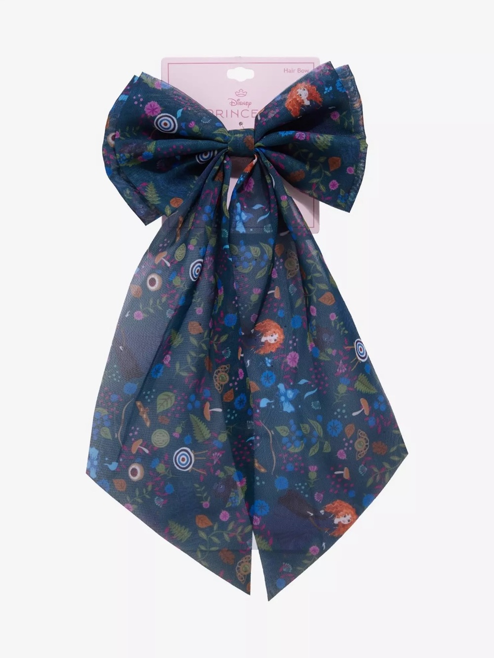 Disney Pixar Brave Merida Floral Hair Bow - New with Tags